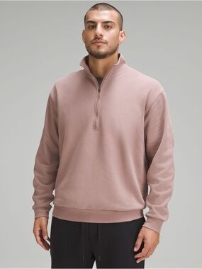 Lululemon French Terry Oversized Golf Half Zip